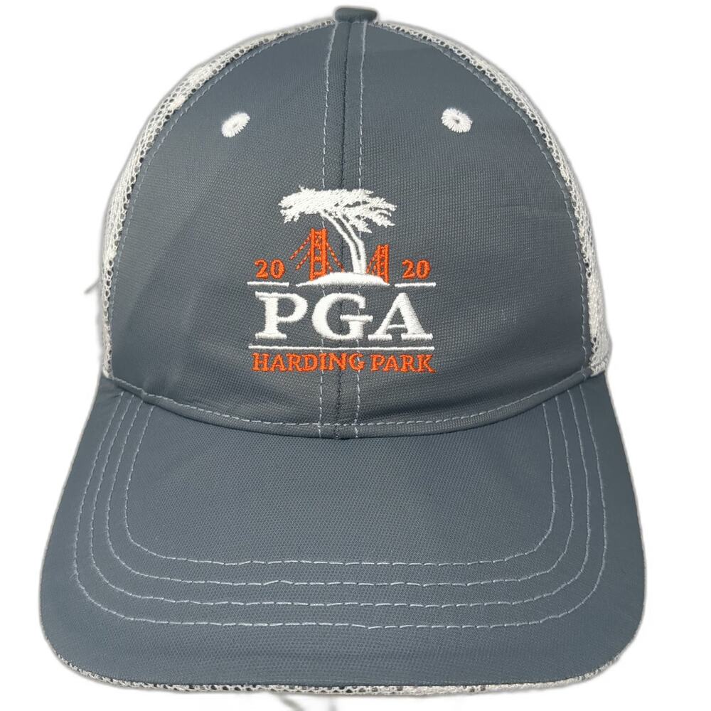 Ahead Baseball Cap Gray One Size 2020 PGA Harding Park Mesh Back Camo Golf hat
